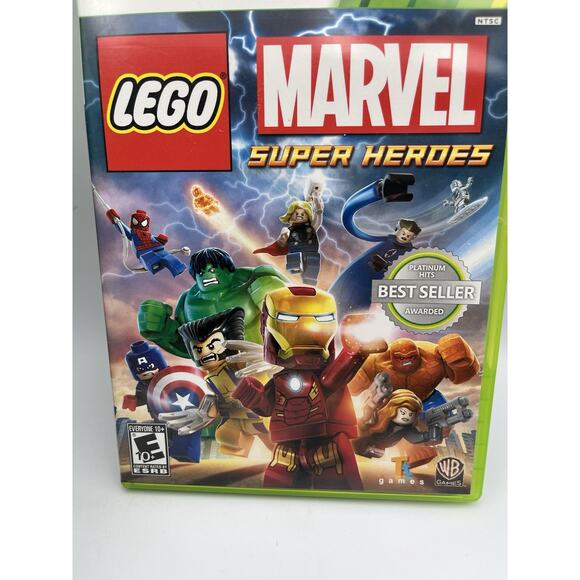 LEGO Marvel Super Heroes Microsoft Xbox 360 Video Game Complete - Picture 3 of 10